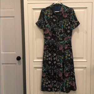 J Crew floral dress
